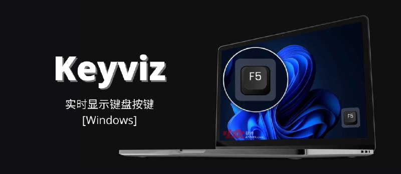 Keyviz 汉化版 - 在屏幕上显示当前按键与鼠标点击操作[跨平台] - 小众软件