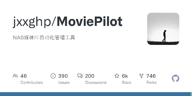 GitHub - jxxghp/MoviePilot: NAS媒体库自动化管理工具