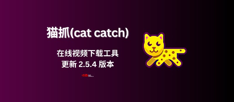 在线视频下载工具「猫抓」更新 2.5.4 版本 - 小众软件