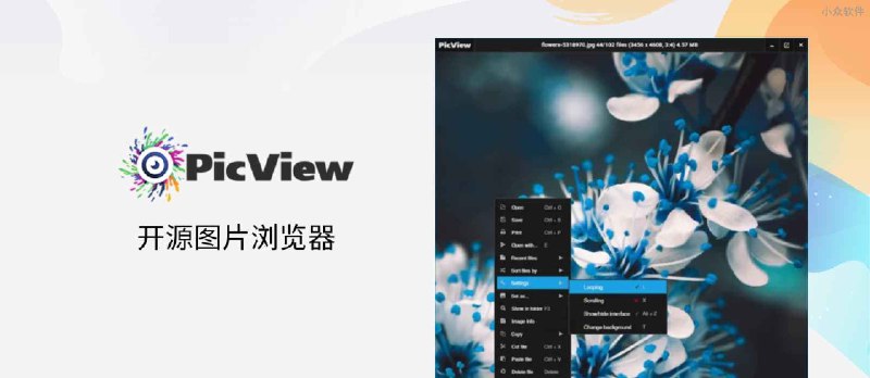 PicView - 开源图片浏览器，可查看压缩包图片，快速、“小巧”[Windows] - 小众软件