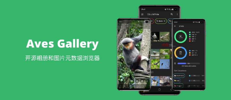 Aves Gallery - 开源相册和图片 EXIF 原数据浏览器[Android] - 小众软件