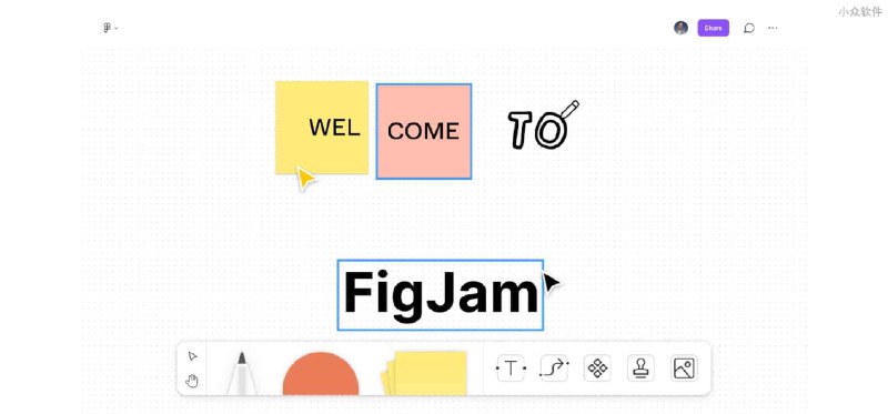 FigJam by Figma - 来自 Figma 的多人协作在线白板工具 - 小众软件