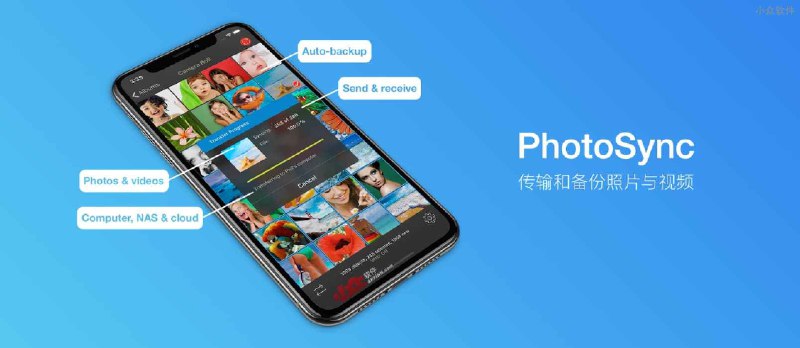 PhotoSync - 可能是 iPhone、Android 最好的图片视频备份软件 - 小众软件