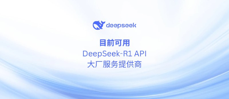 目前可用的 DeepSeek R1 模型 API 服务商(2025年2月) - 小众软件