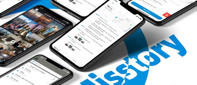 点书 - 以时间轴/地图的方式，自动记录一天的轨迹、照片[iOS/Android] - 小众软件
