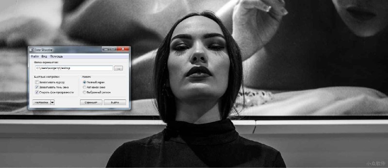 Free Shooter - 极简的复古界面开源截图工具[Windows] - 小众软件