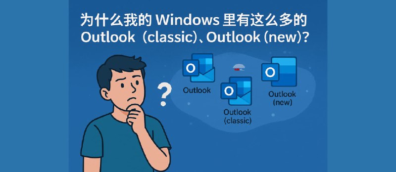 你注意到没？你的 Windows 居然装了 3 个 Outlook，微软这是玩哪一出？ - 小众软件