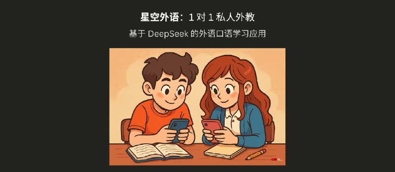 星空外语 - 1 对 1 私人外教，基于 DeepSeek 的外语口语学习应用[iPhone/Android] - 小众软件