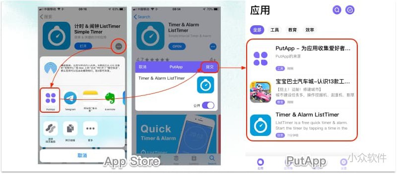 PutApp - 第三方 App Store 心愿单，帮你收集喜欢的应用[iPhone/iPad] - 小众软件
