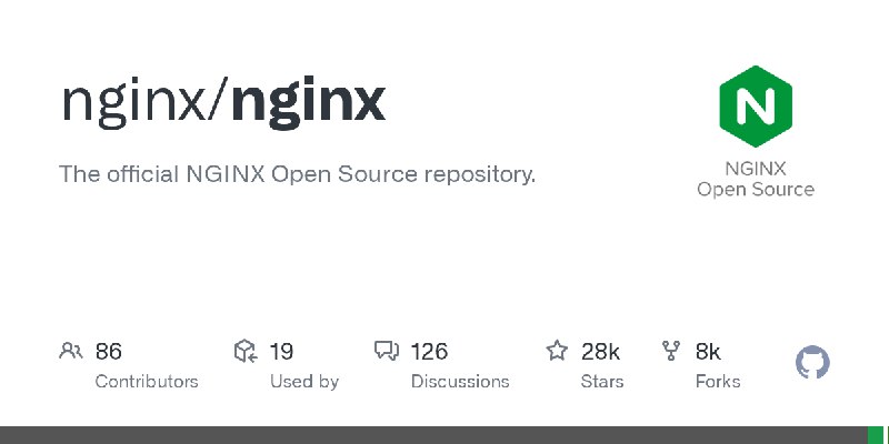 GitHub - nginx/nginx: The official NGINX Open Source repository.
