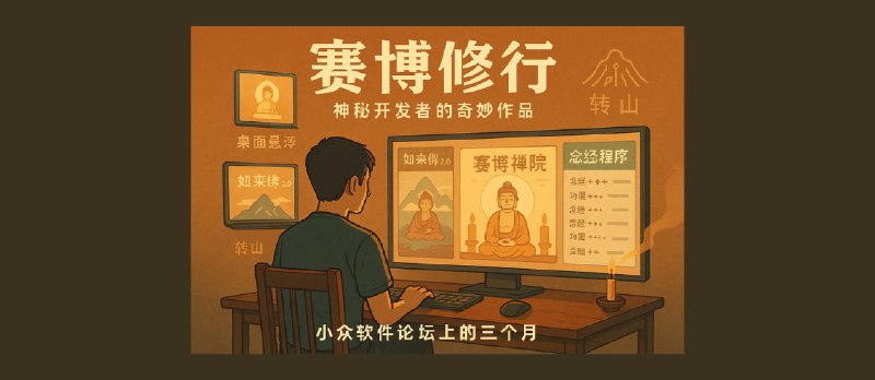 神秘开发者 90 天的奇妙作品：赛博修行 - 小众软件