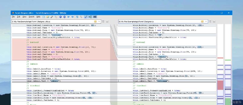 Diffinity - 轻量级文件对比比较工具[Windows] - 小众软件