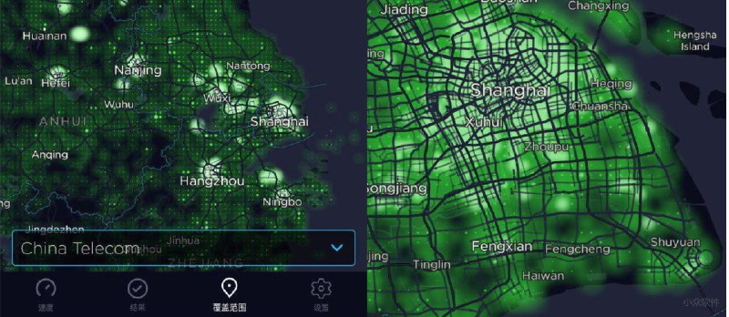 测速工具 SpeedTest 新增多线程和运营商地图覆盖功能 - 小众软件