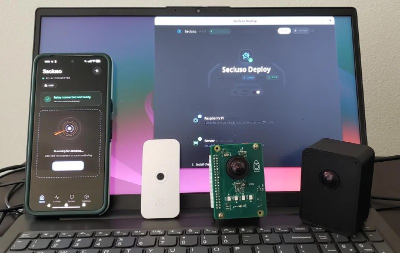 GitHub - secluso/core: A privacy-preserving Raspberry Pi home security camera that uses advanced end-to-end encryption.