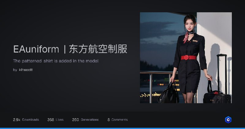 EAuniform | 东方航空制服 - v3.0 | Stable Diffusion 1.x LoRA | Civitai