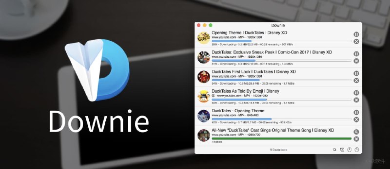 用了一圈到最后发现，还是 Downie 下载视频最好用... - 小众软件