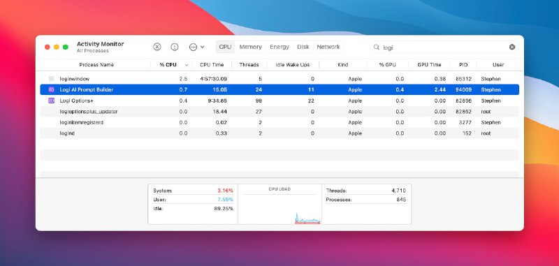 Logitech's Mouse Software Now Includes ChatGPT Support, Adds Janky 'ai_overlay_tmp' Directory to Users' Home Folders - 512 Pixels