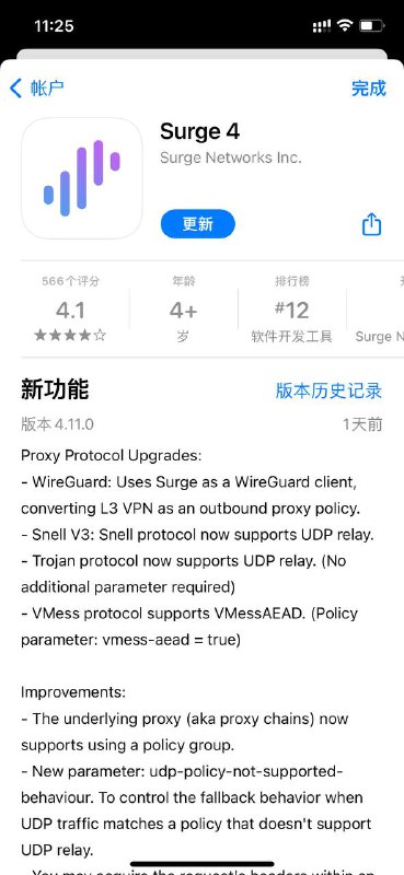 Surge 4 新增 WireGuard 功能