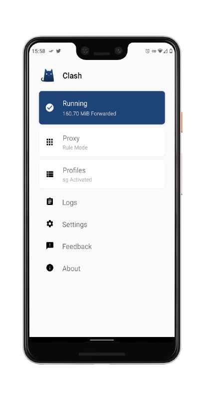 Clash for Android Channel 是一个用于发布 Clash for Android 相关资讯的频道，目前的 Clash for Android 手感非常棒，喜欢的同学可以从里面下载到最新的客户端，Play 版本落后于频道版本，也欢迎捐助开发者