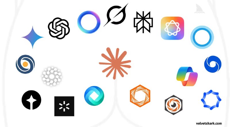 为什么 AI 公司的 Logo 看起来都像屁股？