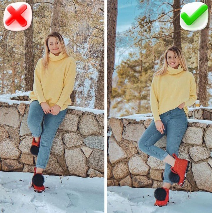 这个账号不错，可以学习一下：拍照如何摆 POSE 