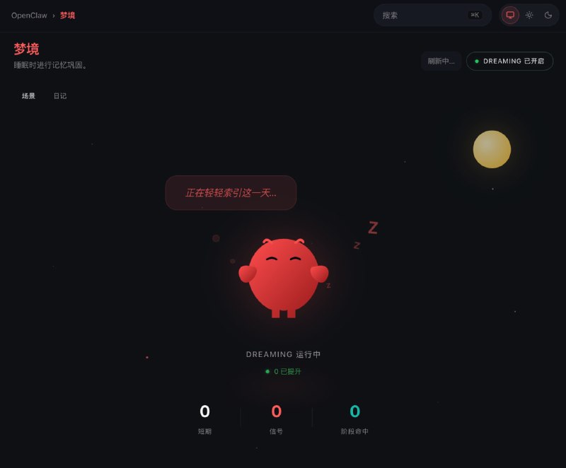 梦境，想想还有点浪漫