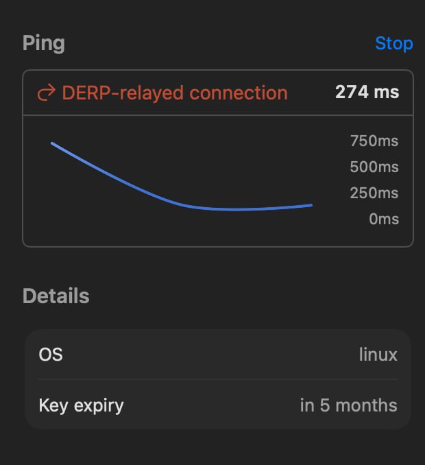 Tailscale 为 macOS 客户端提供了新的图形界面