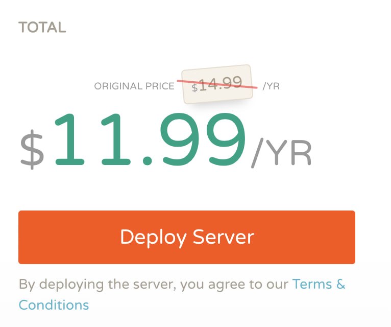 高性价比（廉价）SSD VPS 提供商 CloudCone 的最新优惠码：EASTERSAVER购买之后最低档只需要 12刀/年，相当于 83元人民币/年