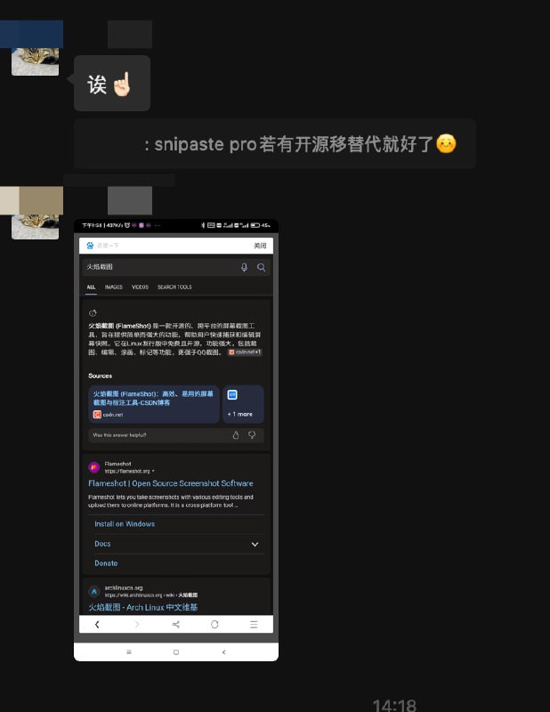 snipaste pro若有开源移替代就好了