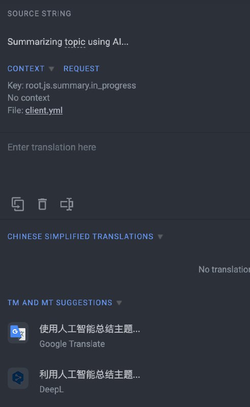 在 Discourse 的多语言菜单中看到了这个...