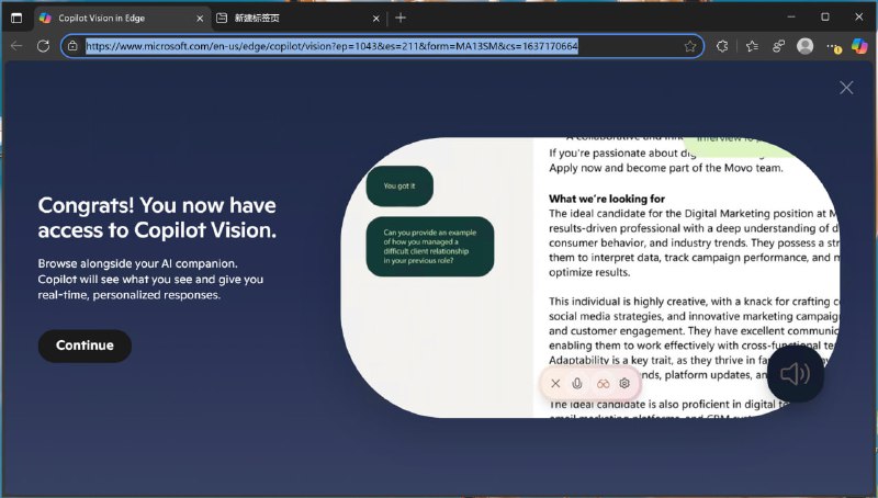 今天打开 Edge 变成这样了